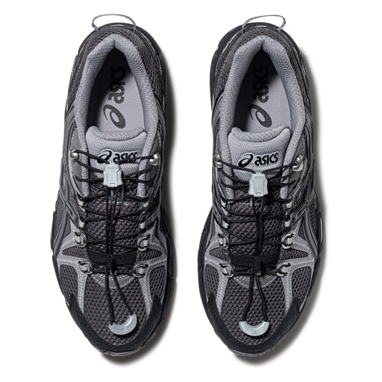 Кроссовки ASICS Gel-Kahana 8 FL (серо-черные) — Серыйчёрный — фото 5