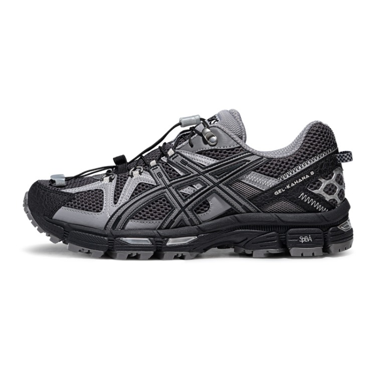 Кроссовки ASICS Gel-Kahana 8 FL (серо-черные)