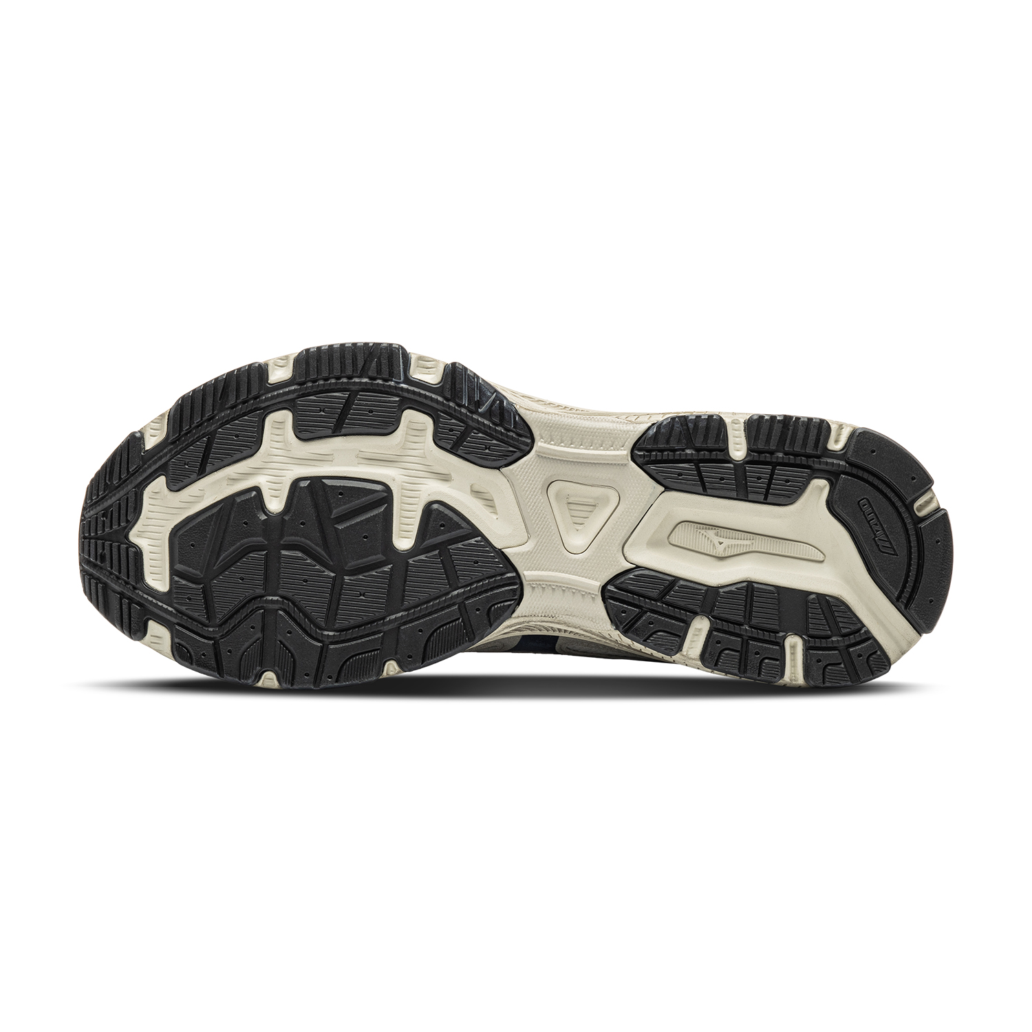 Кроссовки Mizuno Racer S (серо-синие) — 白玛瑙/深灰/贵族蓝 — фото 6