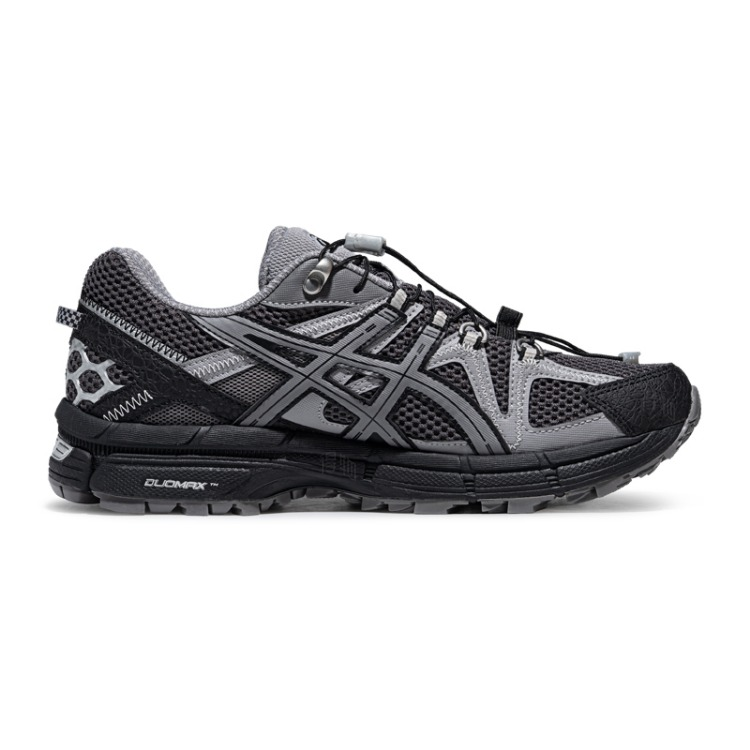 Кроссовки ASICS Gel-Kahana 8 FL (серо-черные) — Серыйчёрный — фото 2