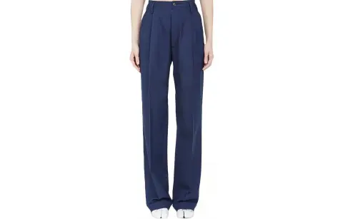 Maison Margiela Casual Pants Women's Dark Blue