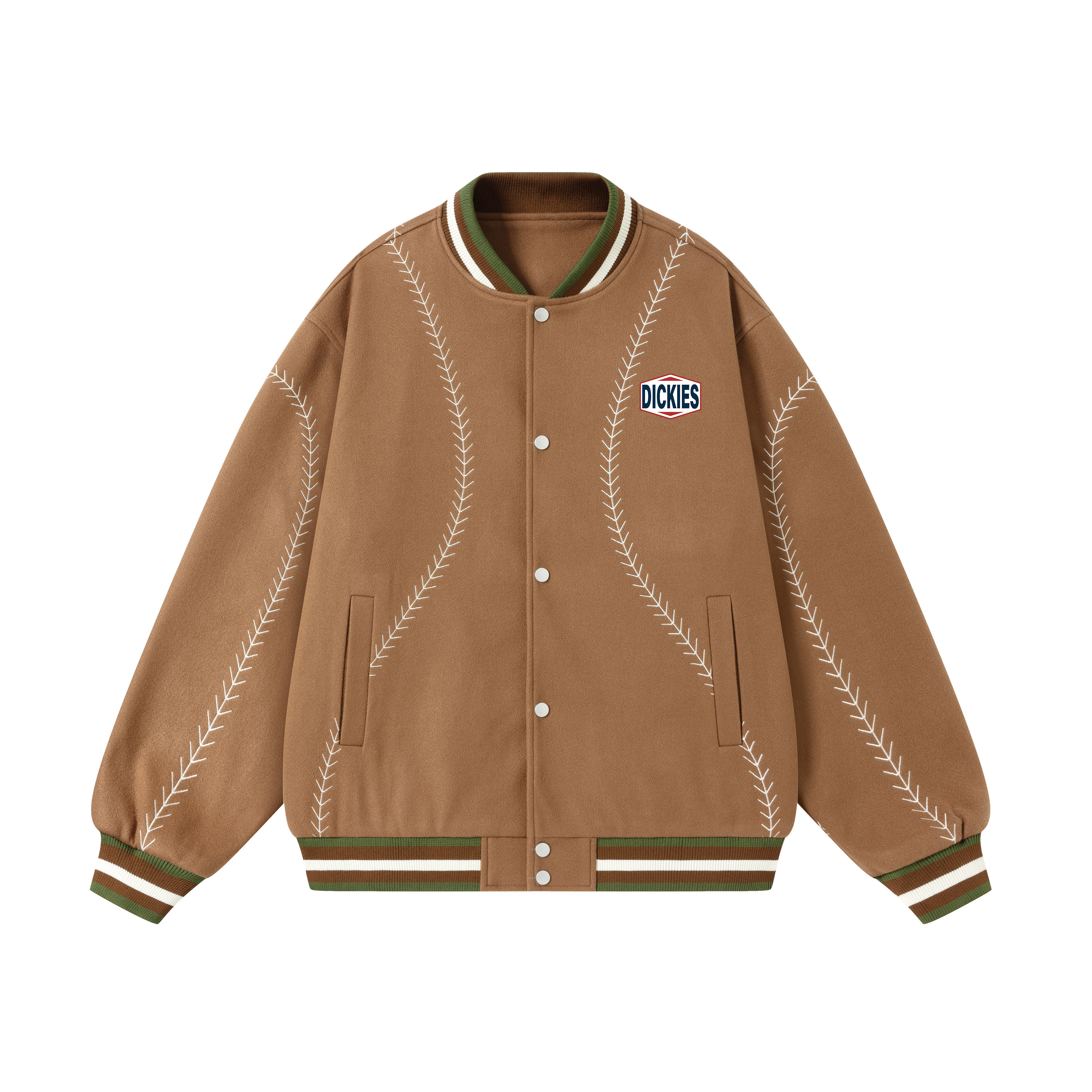 Куртка Dickies Logo (черно-белая) — фото 11