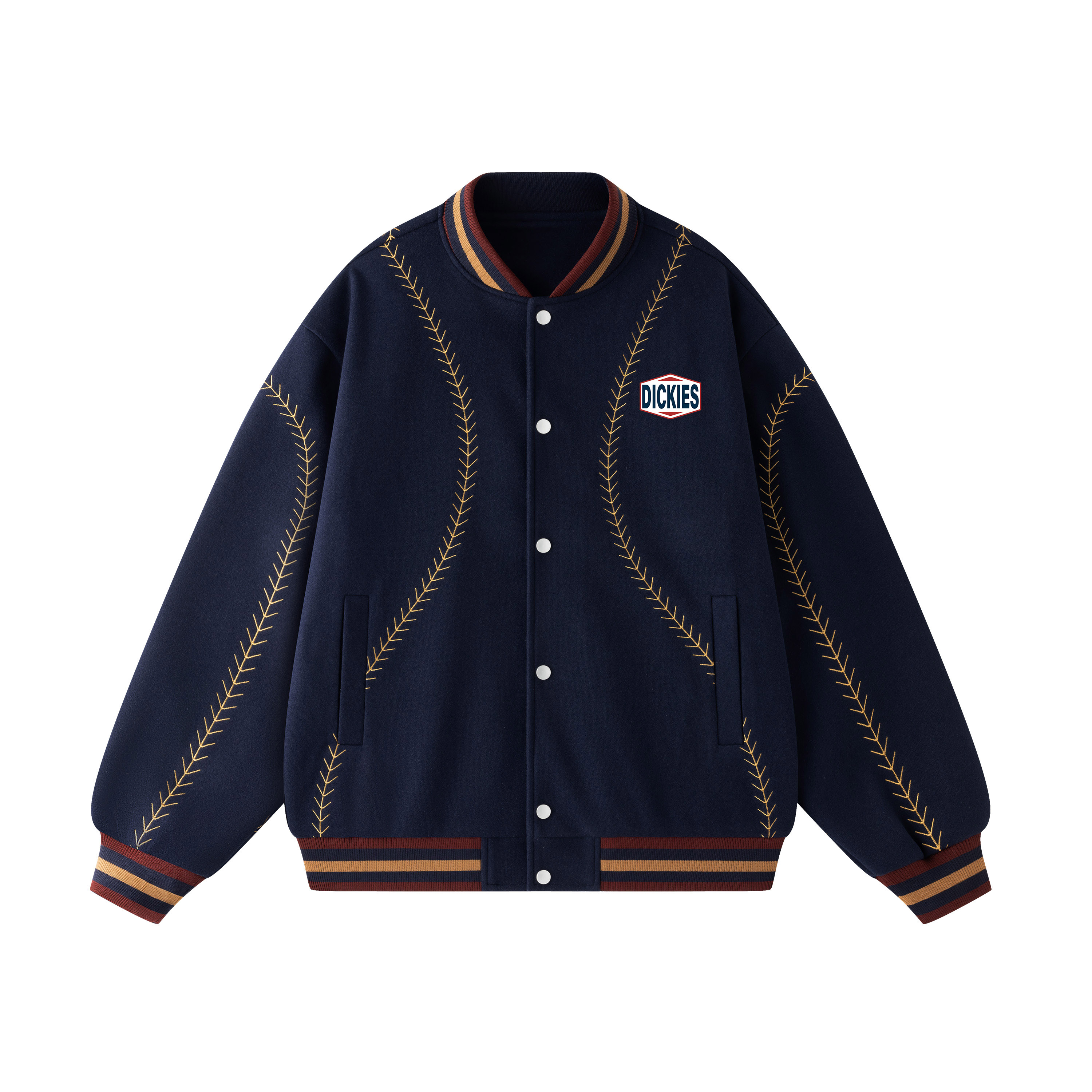 Куртка Dickies Logo (черно-белая)