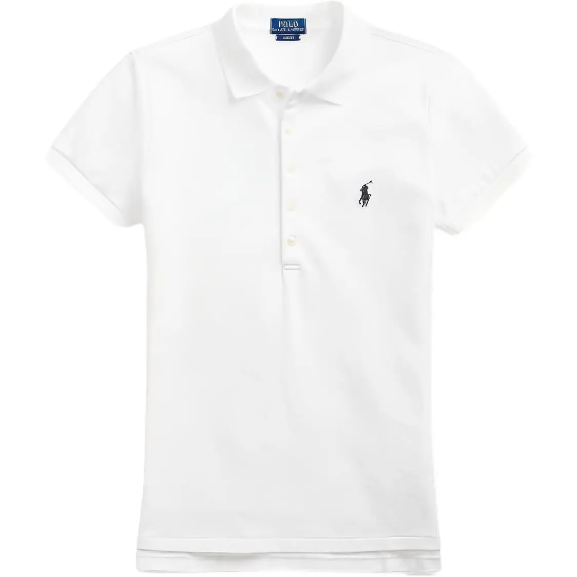 Polo Ralph Lauren SS22 Polo Shirt Slim Fit Women's White