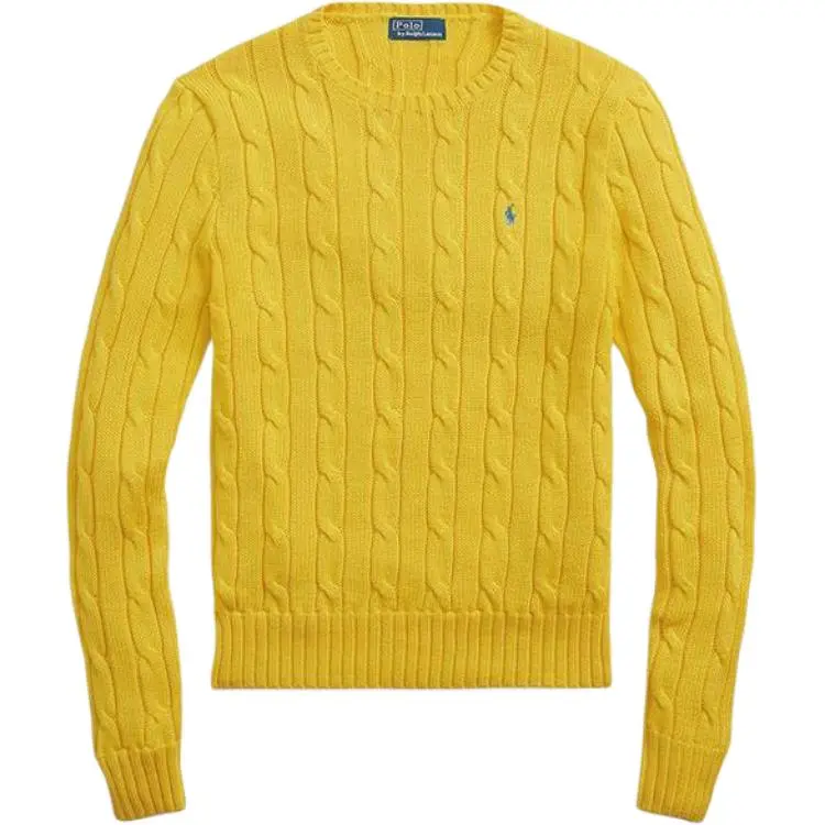 Polo Ralph Lauren FW23 Knitwear Standard Women's Yellow