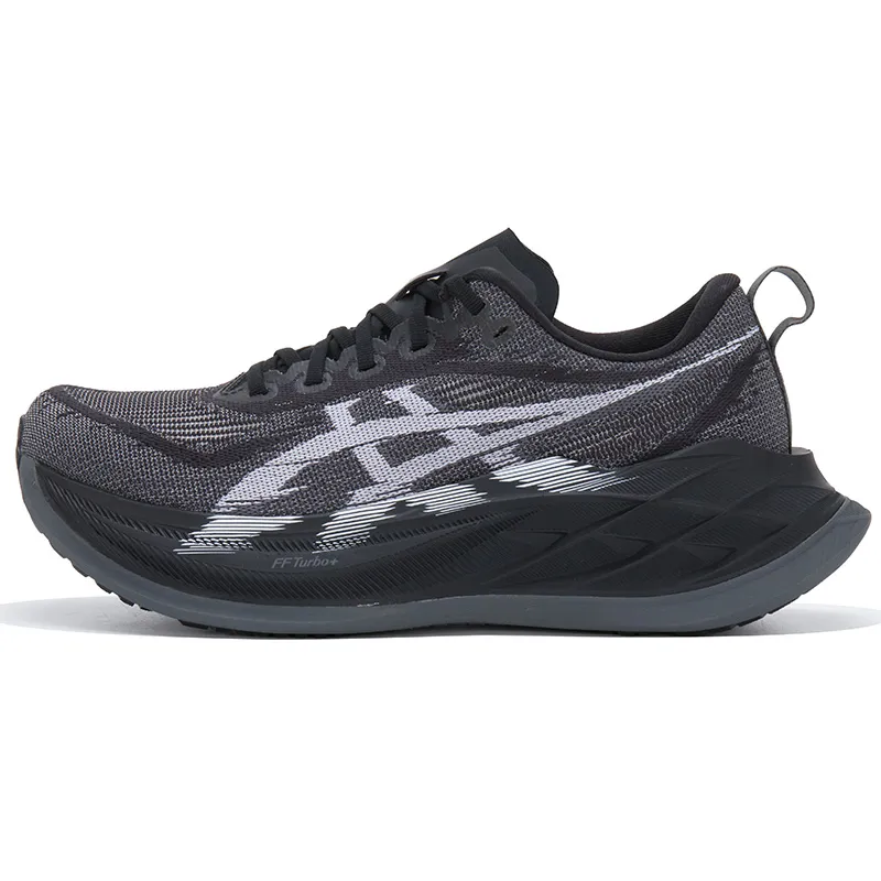ASICS SUPERBLAST 2 Mesh Breathable Low-top Long Distance Running Racing Running Shoes Unisex Black White