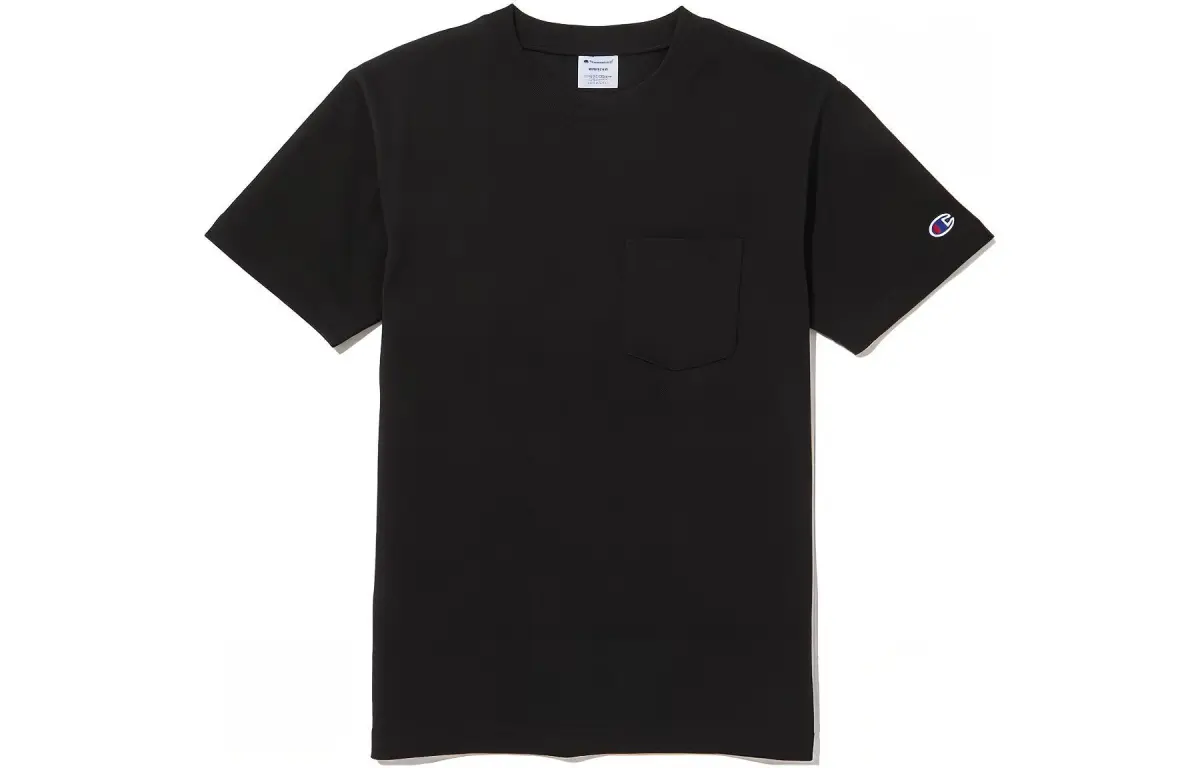 Champion SS24 T Shirt Unisex Black