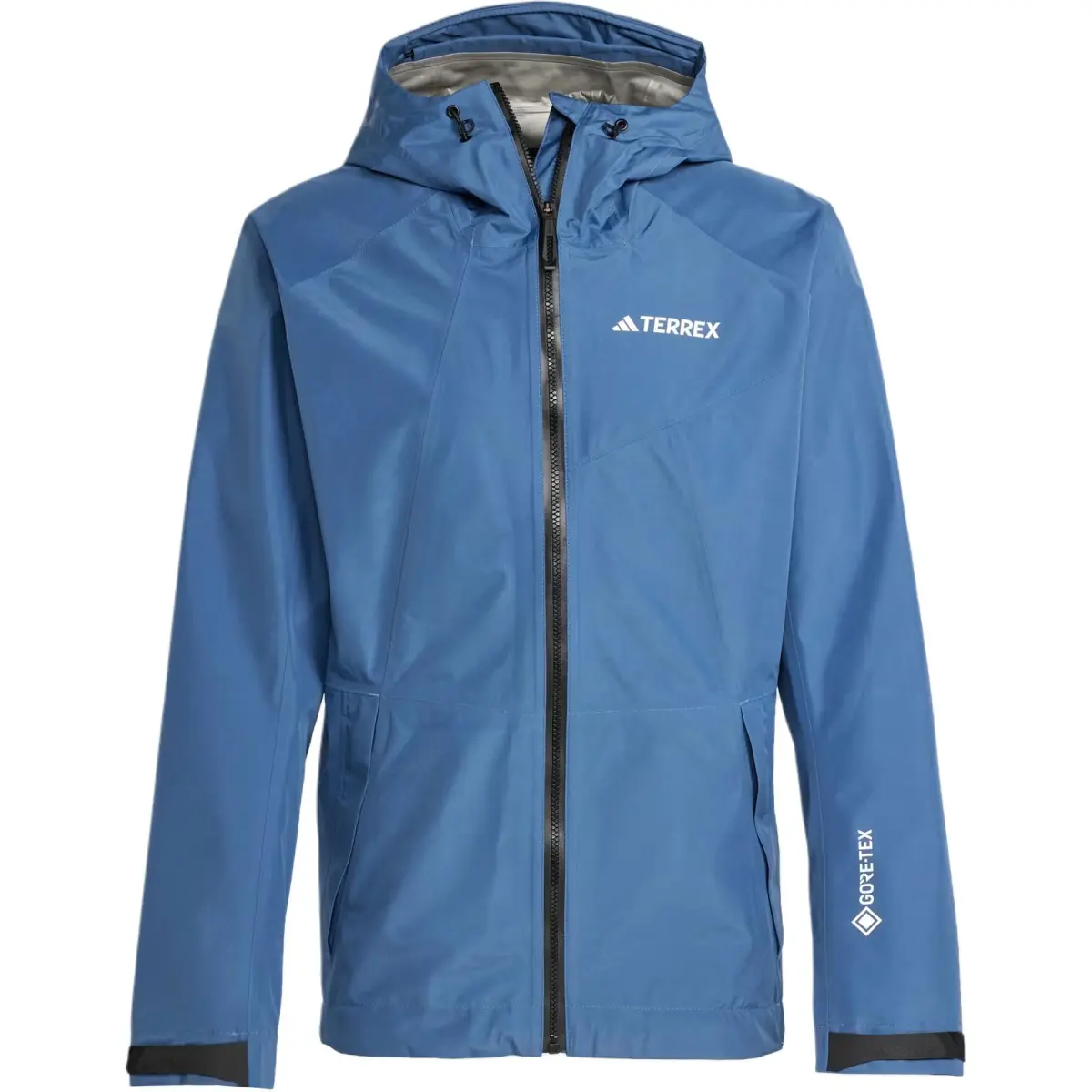 Adidas Hiking Breathable, Waterproof And Windproof Windbreaker Jacket Men's Blue