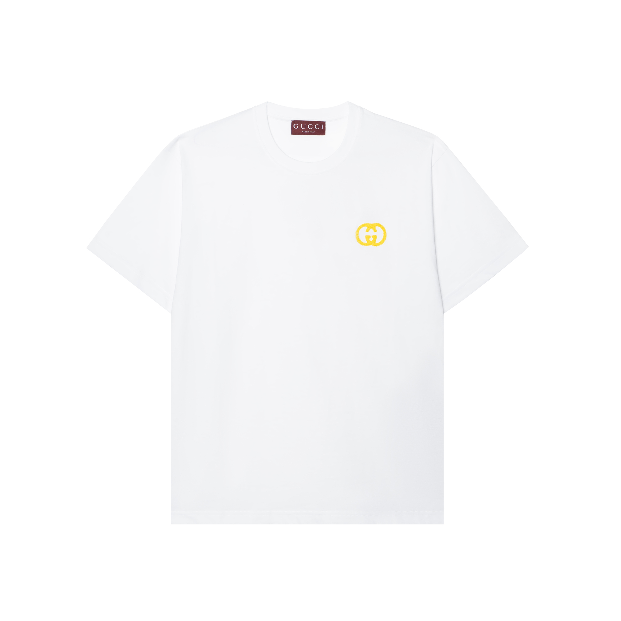 Женская футболка Gucci GUCCI SS26 Logo T (белая)