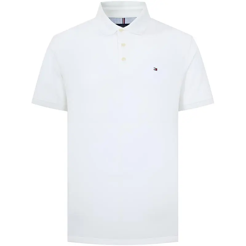 Tommy Hilfiger Polo Shirt Men's Cloud Bath White