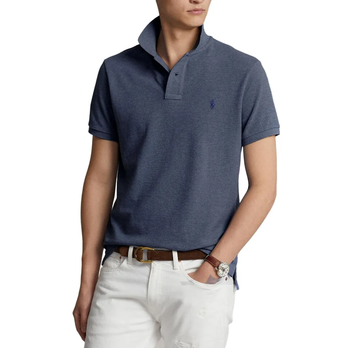 Polo Ralph Lauren SS23 Polo Shirt Men's Marine Blue