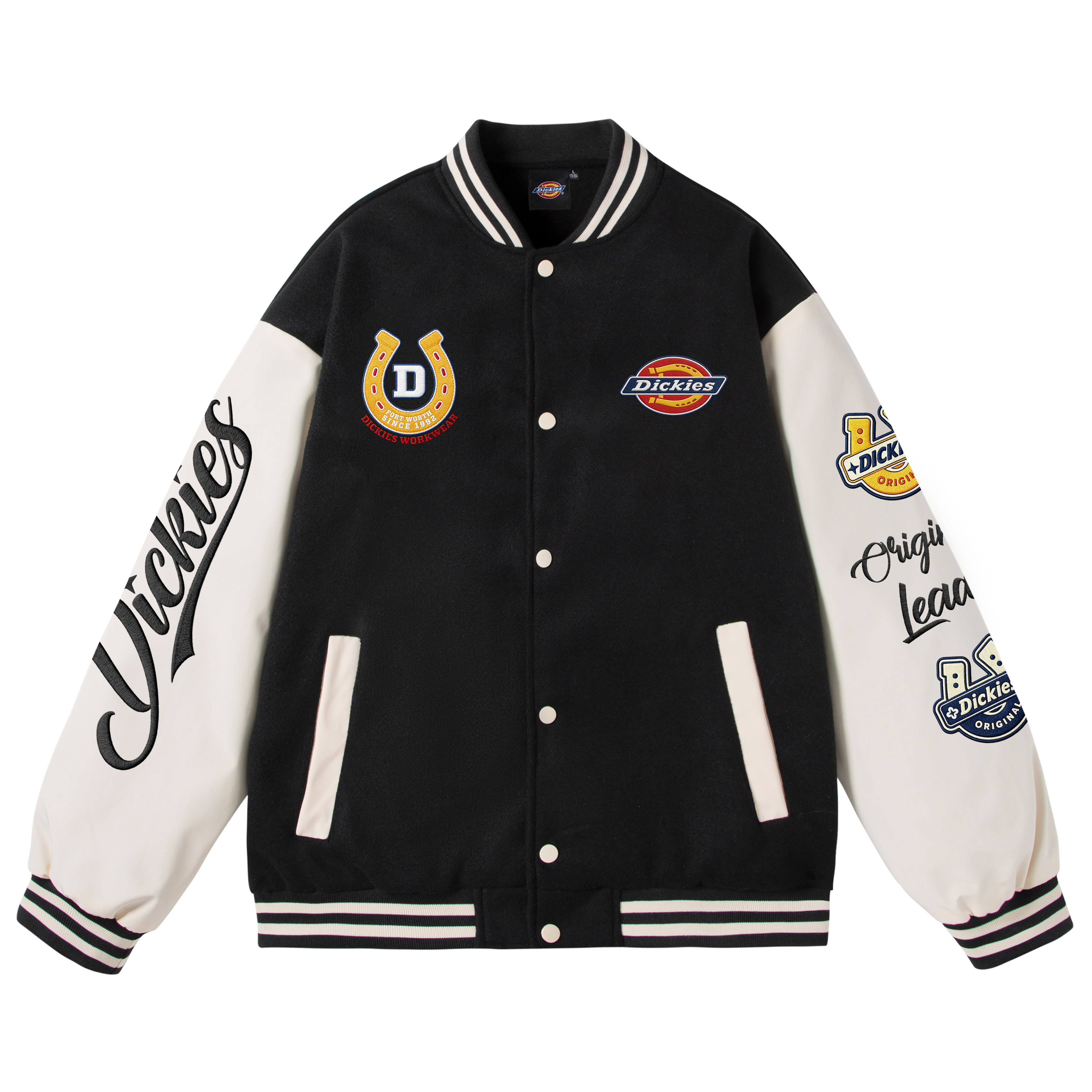 Куртка Dickies Dickies Logo (черно-бежевая)