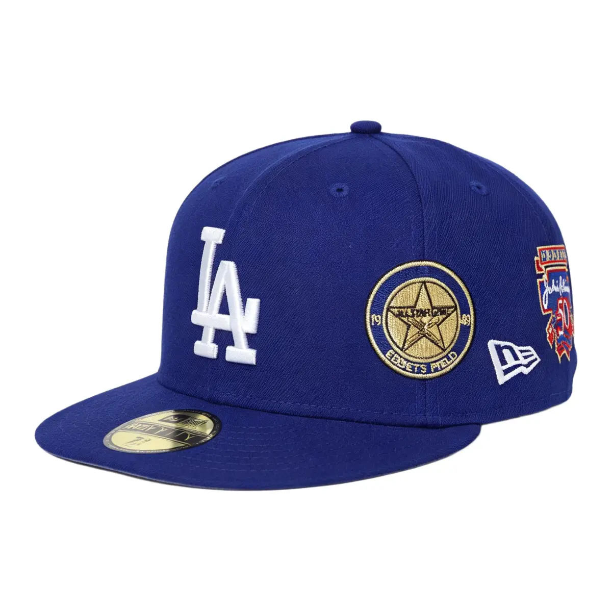 New Era Cotton Polyester Baseball Caps Unisex Blue