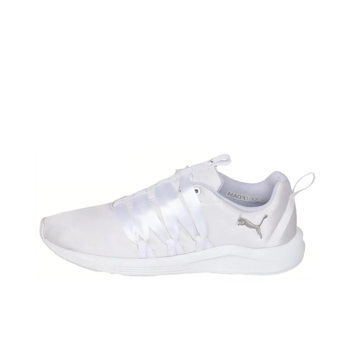 PUMA Prowl Lace Up Abrasion Resistant Low top Casual Shoes Women's White