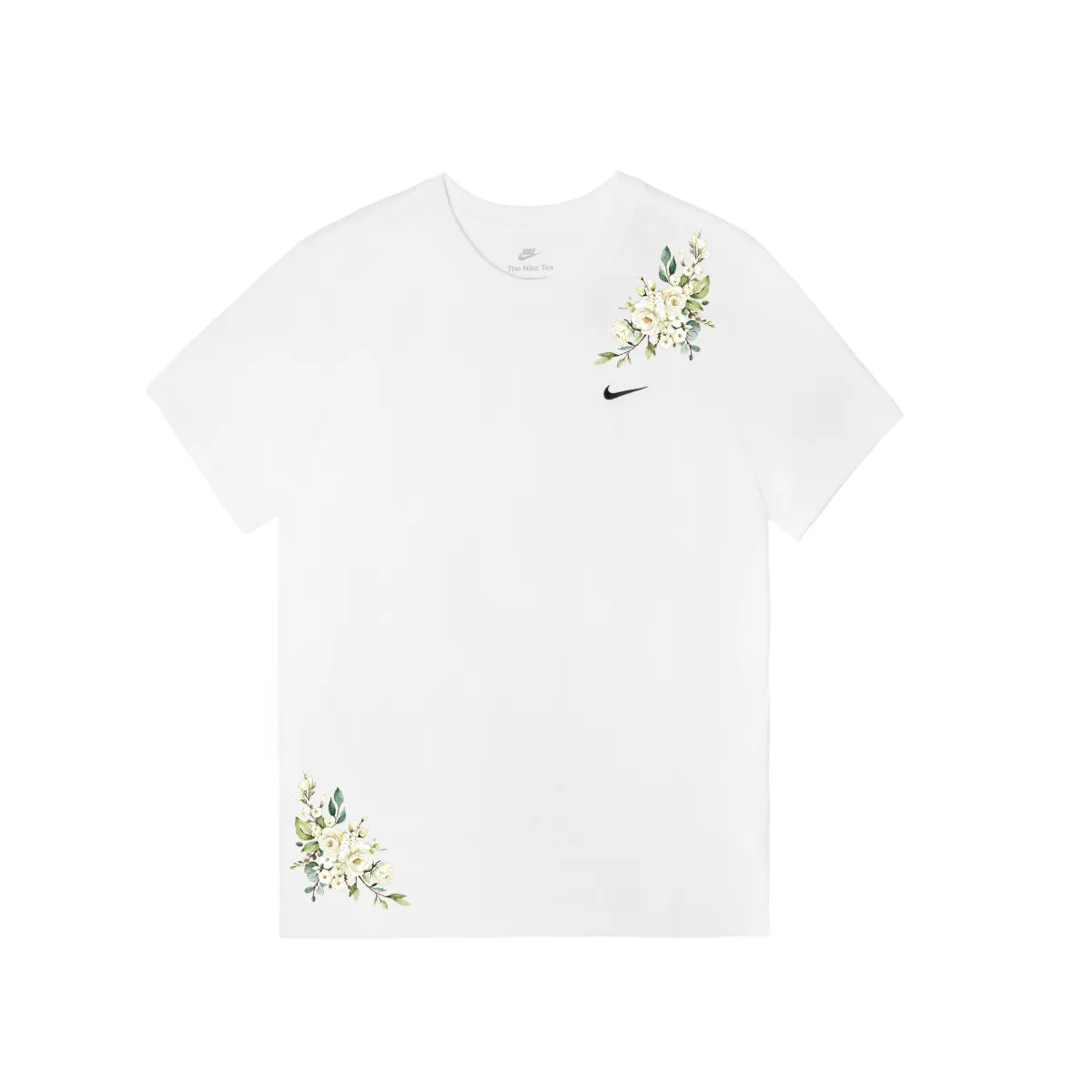 Nike T-Shirts Men's Crew Neck Moderate Straight Fit
