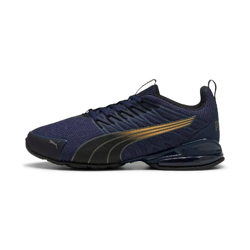 PUMA Voltaic Evo Fabric Breathable Lightweight Cushioning Low top Training Shoes Men's Marine Blue