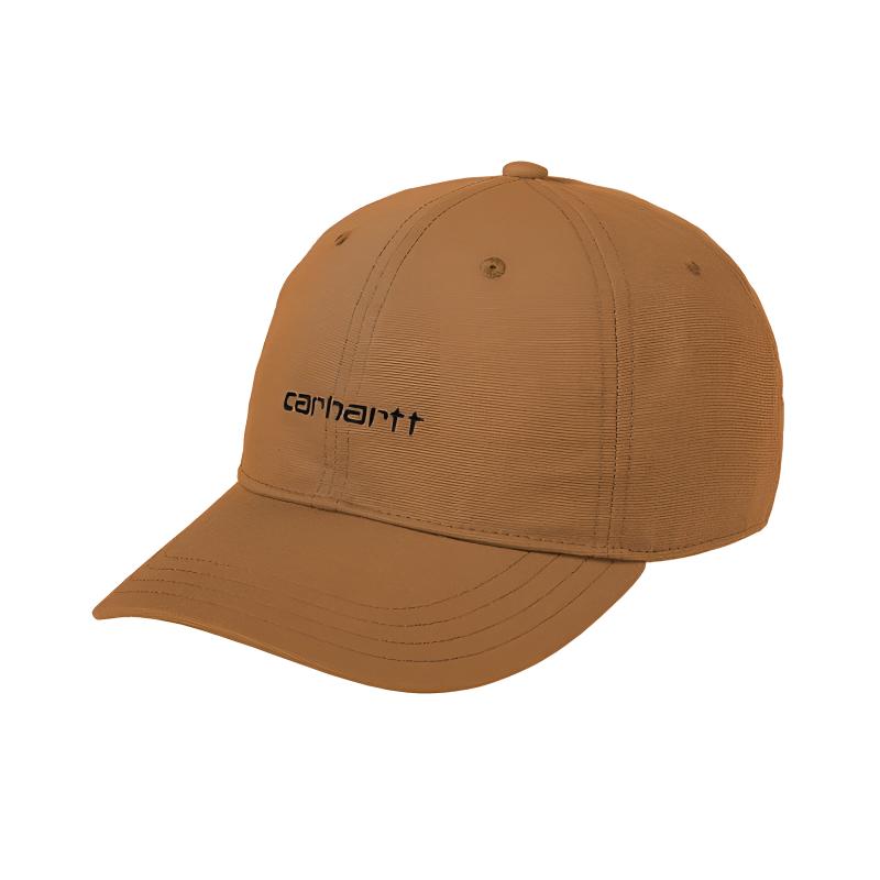 Мужская бейсболка Carhartt WIP Script (коричневая)