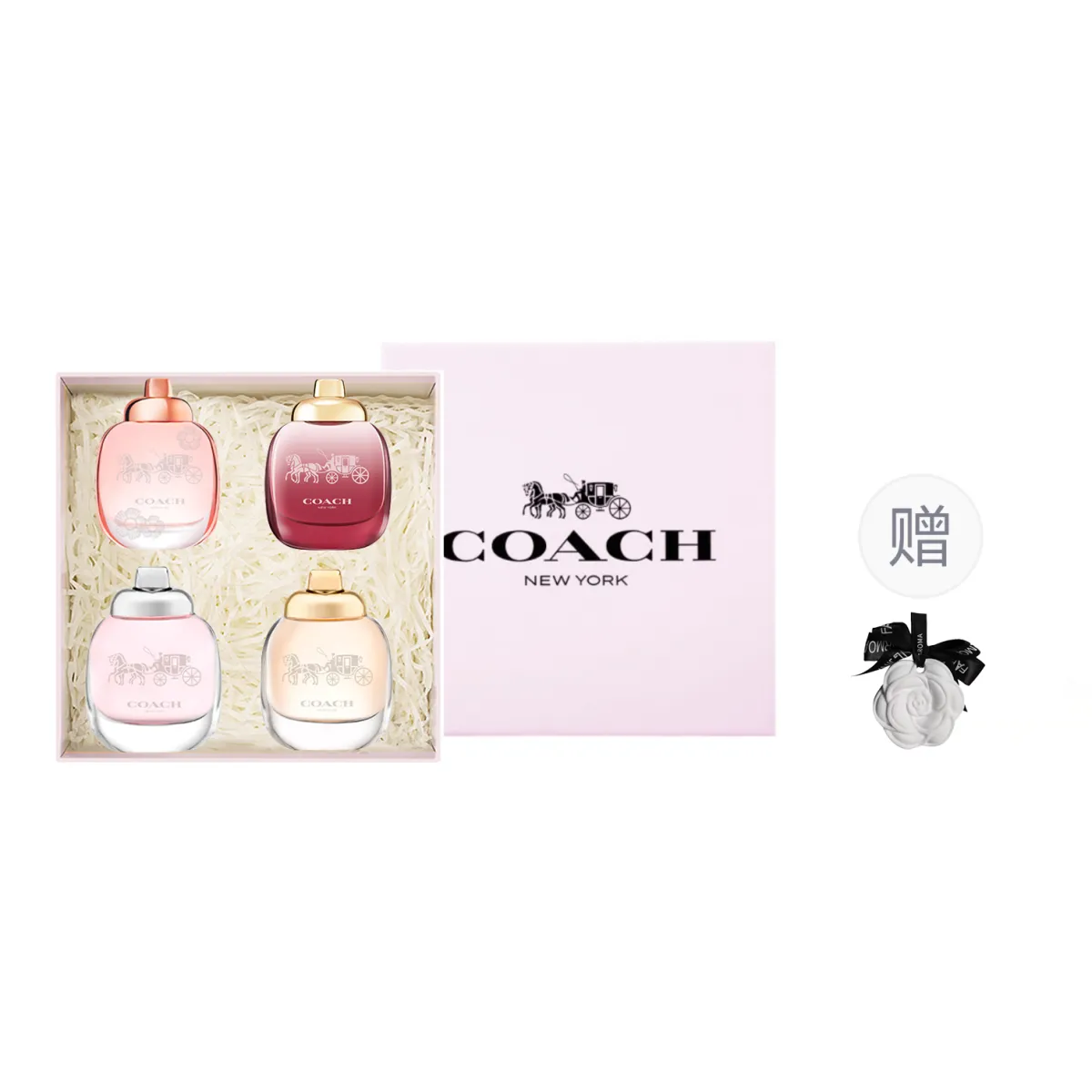 COACH Mini Sample Men's Women's Set Gift Box Included Eau De Toilette 4.5ml*3