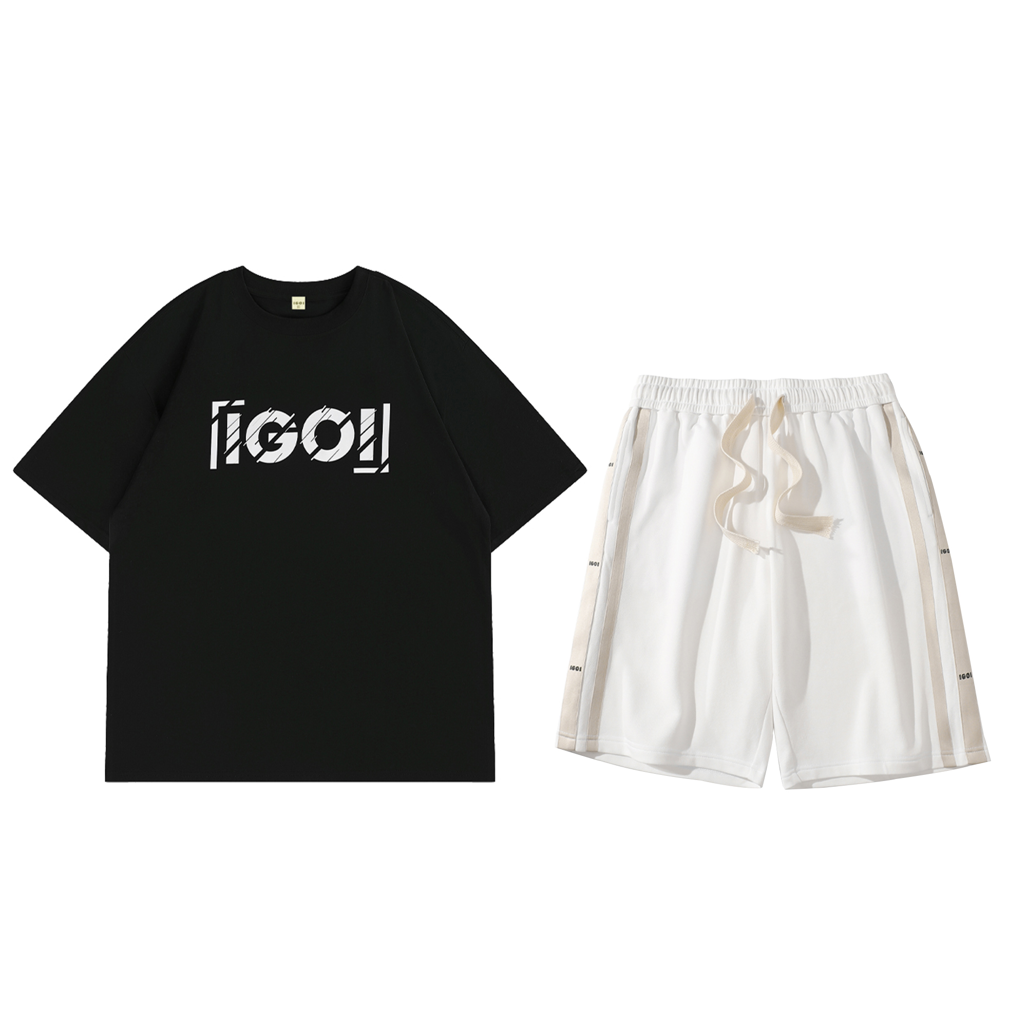 IGOI Short Sleeved Casual Sportswear Unisex