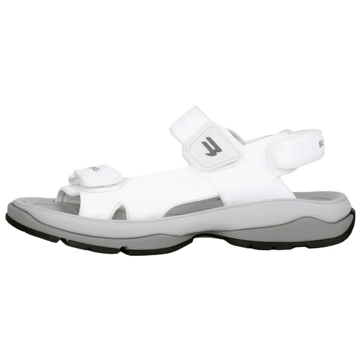 Balenciaga Tourist Hook and loop Beach Sandals Men's White