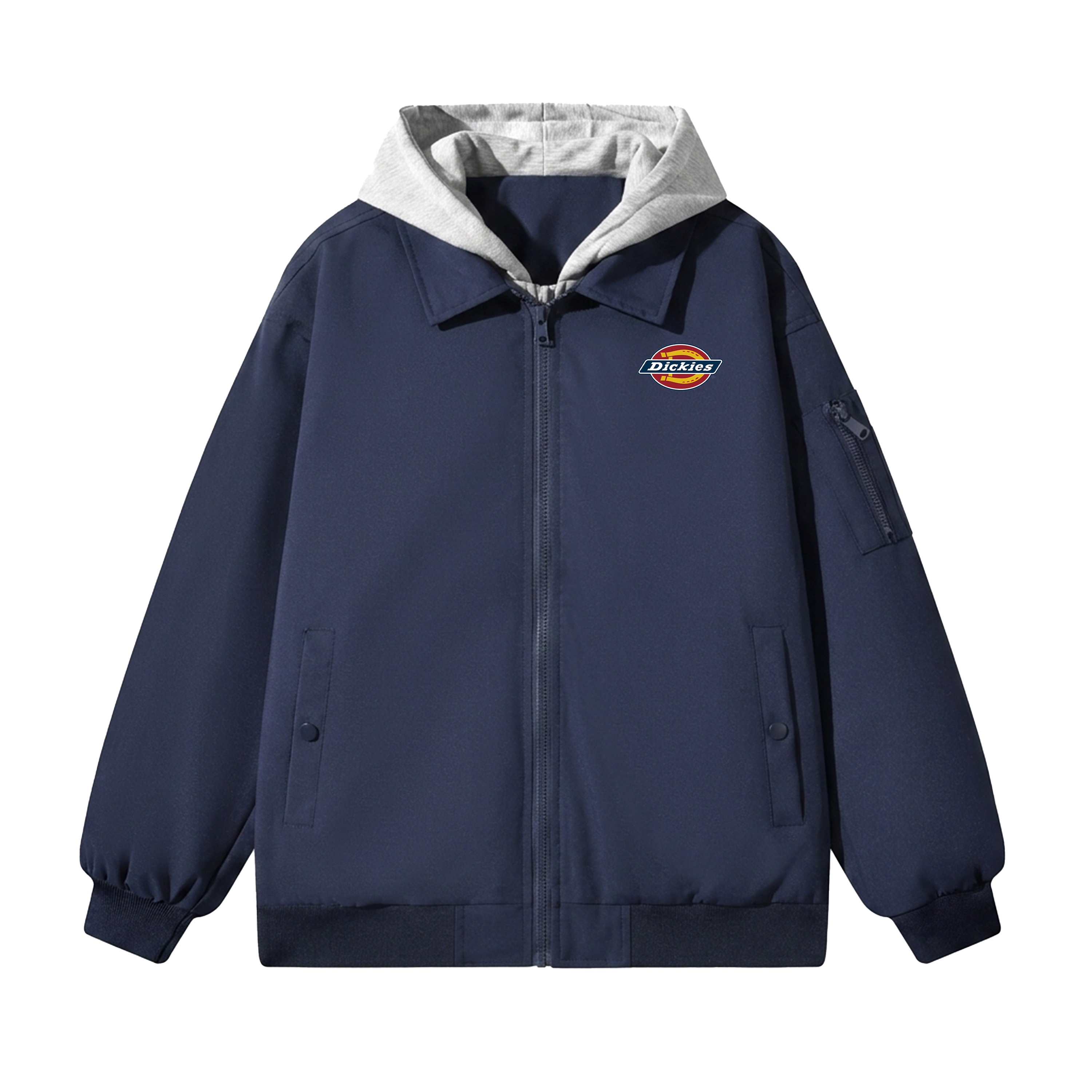 Мужская куртка Dickies (зелено-черная) — фото 5