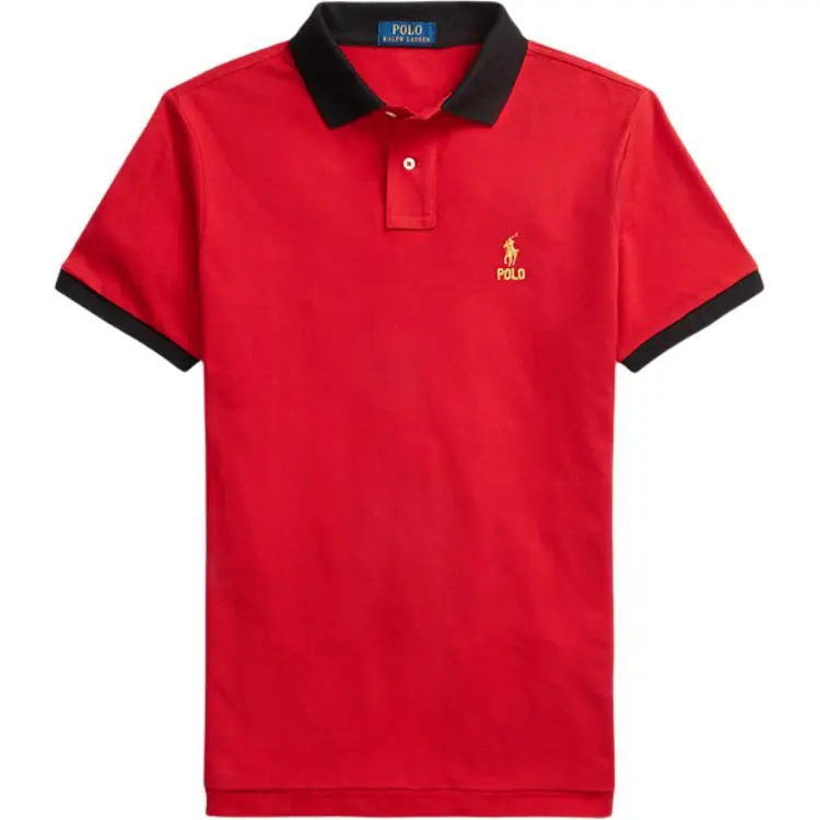 Polo Ralph Lauren SS23 Polo Shirt Standard Men's Red