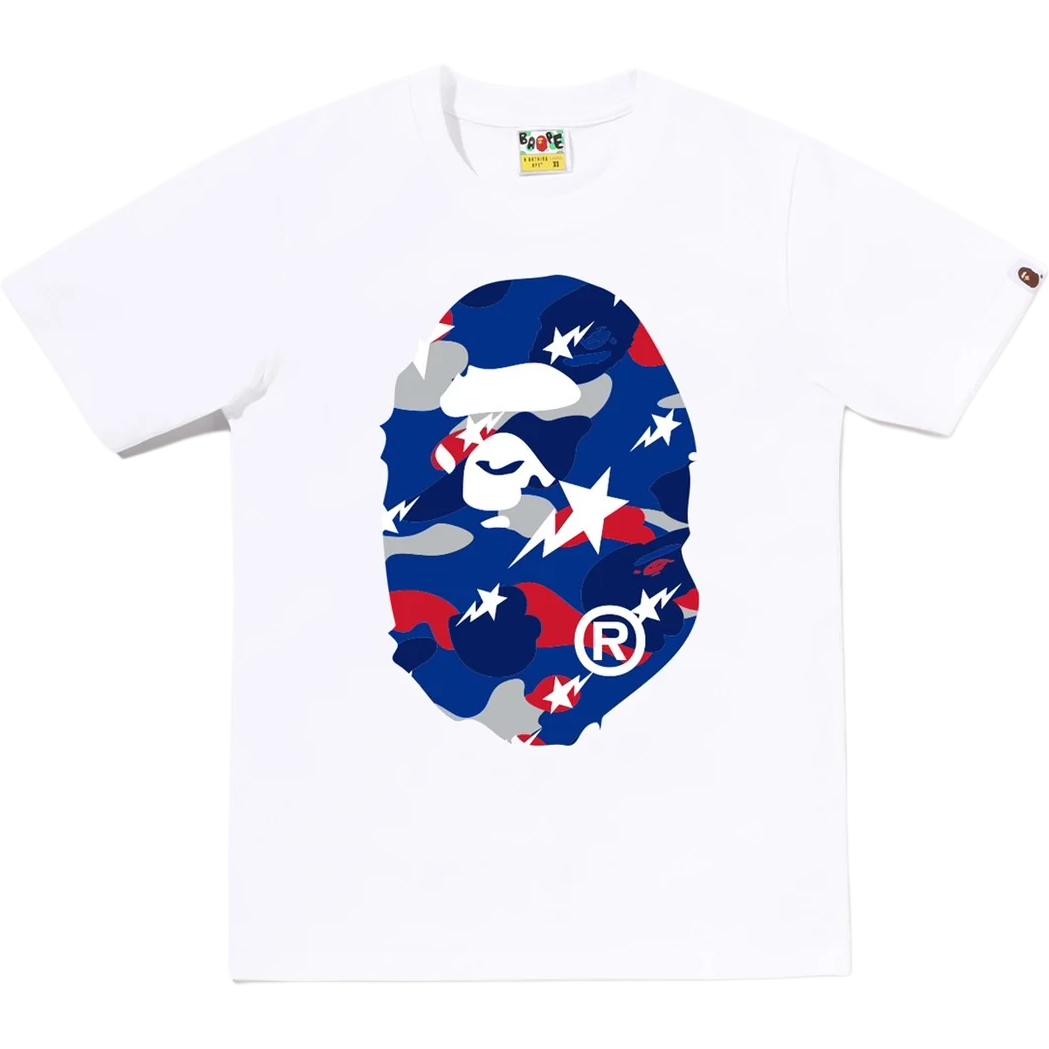Женская футболка A BATHING APE (черная)