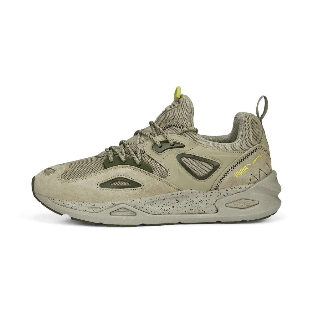PUMA Trc Blaze Elevated Hike Textile, Split Cow Leather Cushioning Abrasion Resistant Breathable Coverage Low top