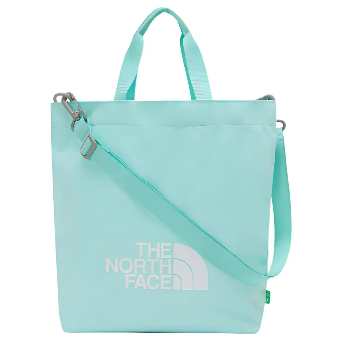 THE NORTH FACE Check Polyester Crossbody Bag, One Shoulder Handbag Women's Mint Green