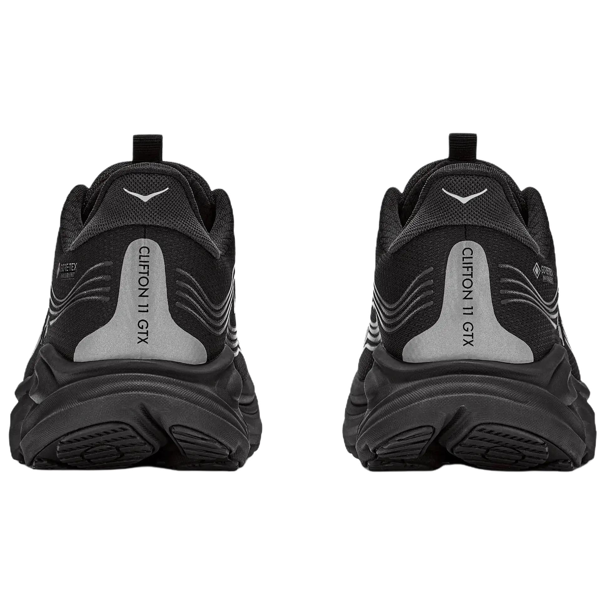 Мужские кроссовки HOKA ONE CLIFTON 11 GORE-TEX (черные) — Чёрный — фото 4