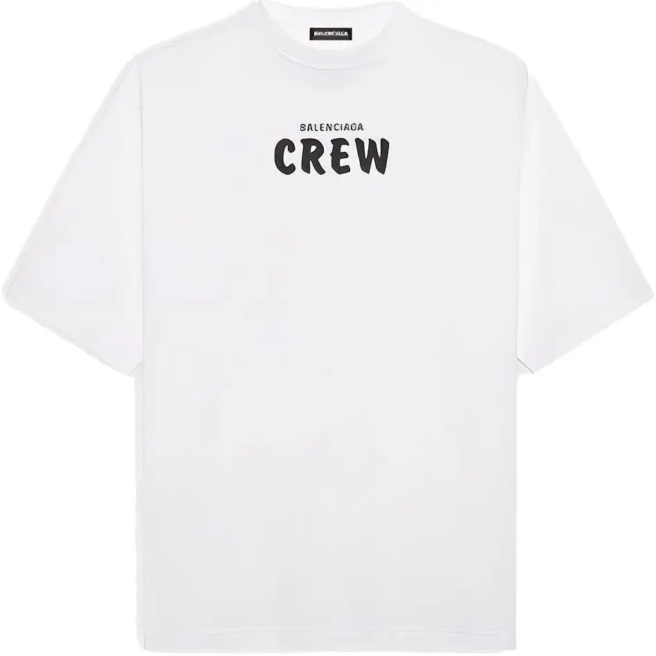 Balenciaga T Shirt Regular Fit Men's White