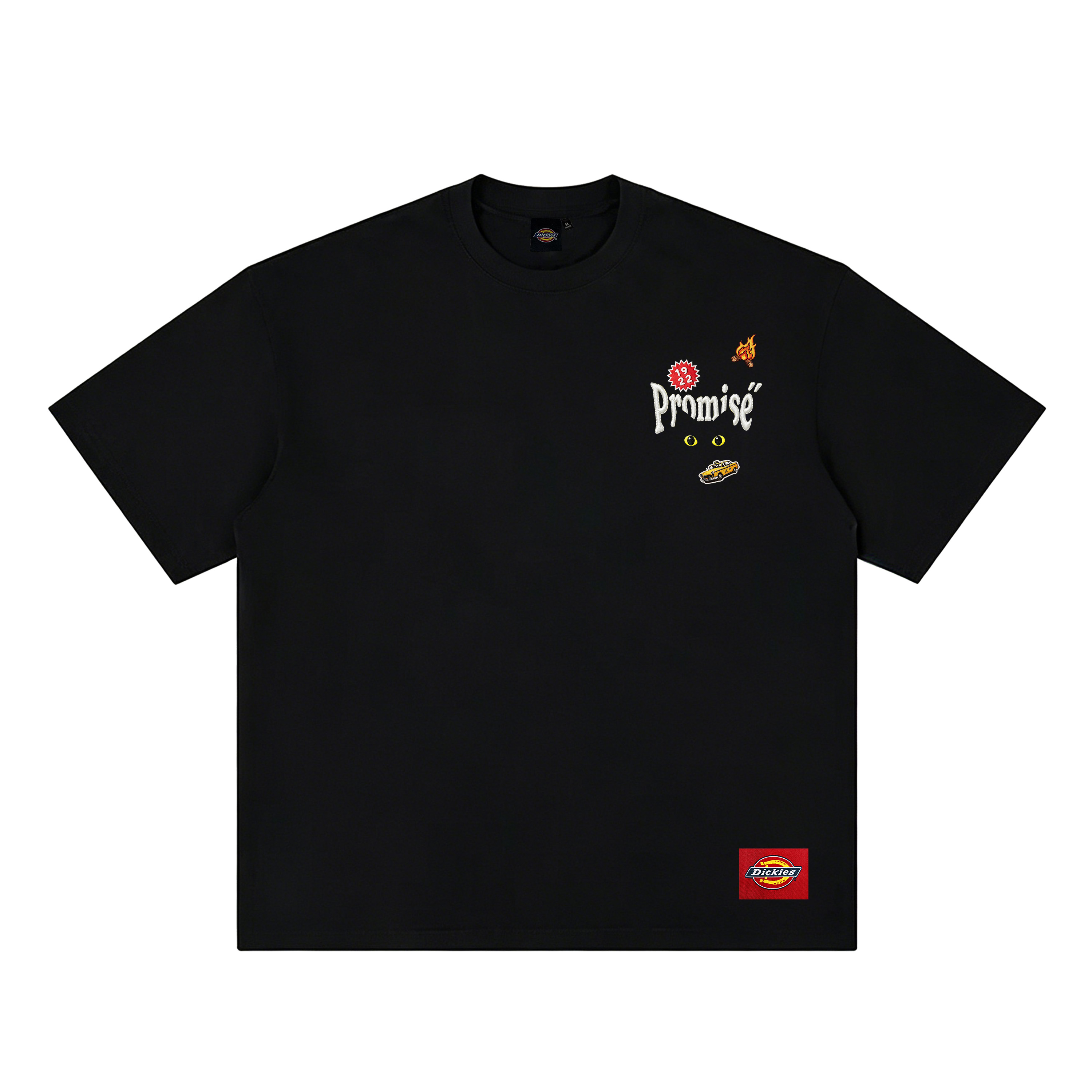 Футболка Dickies 280gLogo T (черная) — фото 2