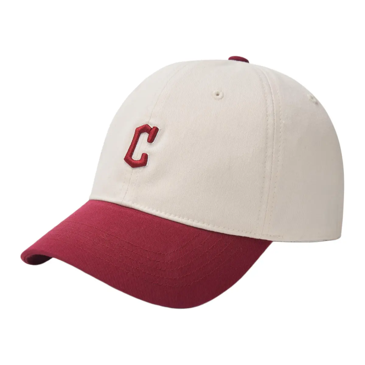 MLB Baseball Caps Unisex Burgundy