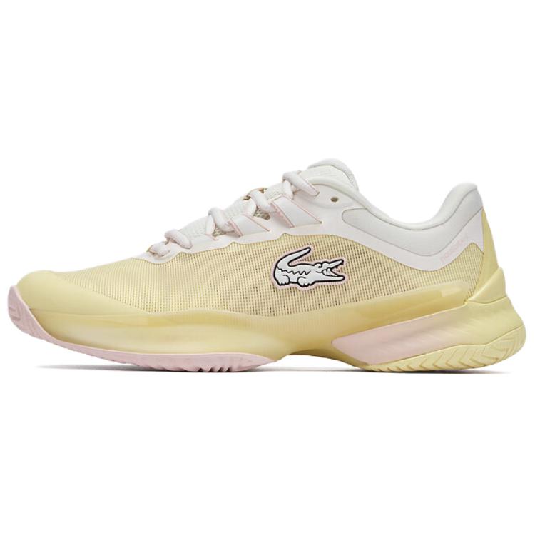 LACOSTE AG LT ULTRA Tennis Shoes Women’s Low Top Yellow White AA5/White Purple AI6/Pink White 208