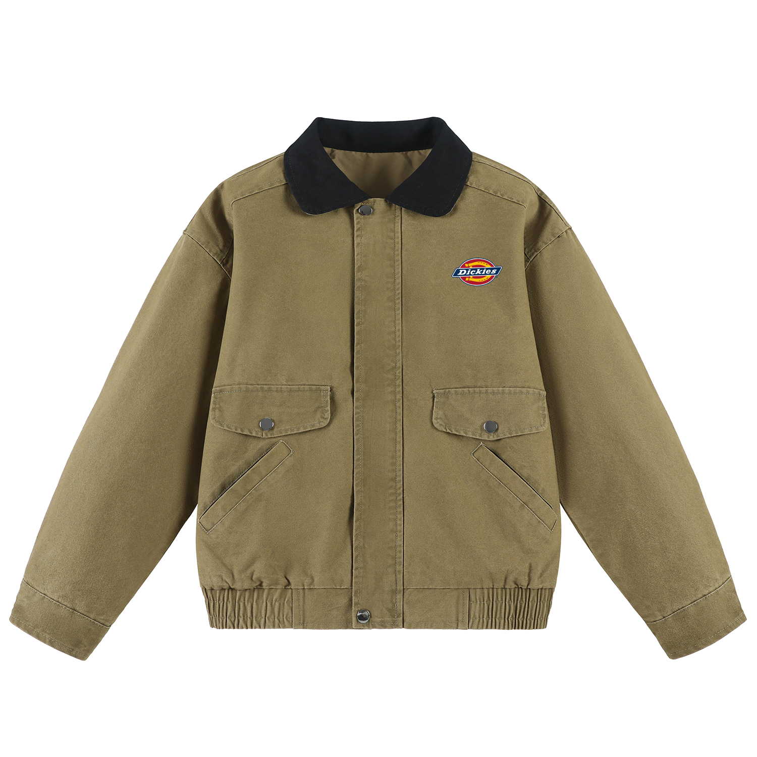 Мужская куртка Dickies Bomber300Logo (коричневая) — фото 9
