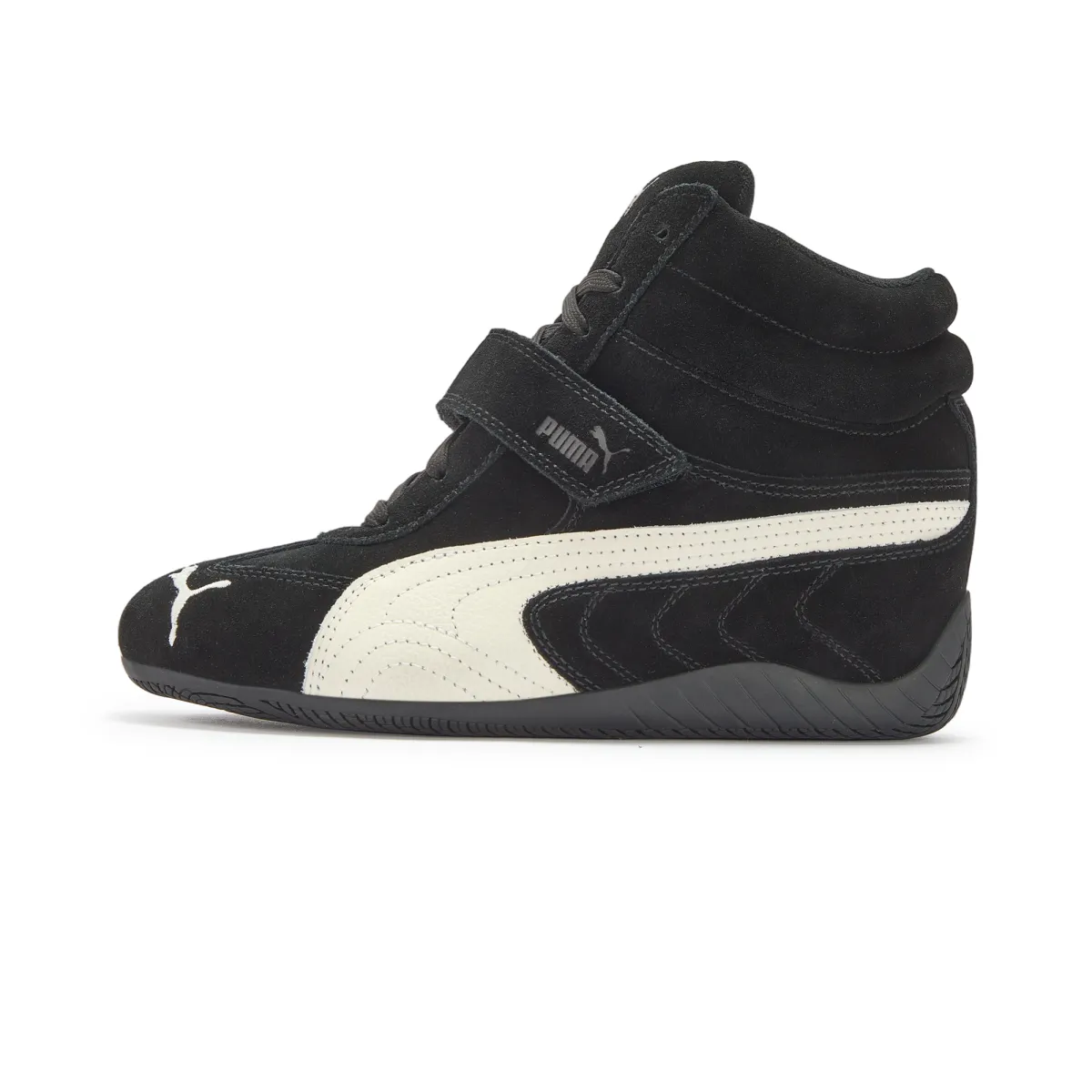 PUMA Speedcat Coverage Balance High-top Casual Shoes Women's Black White