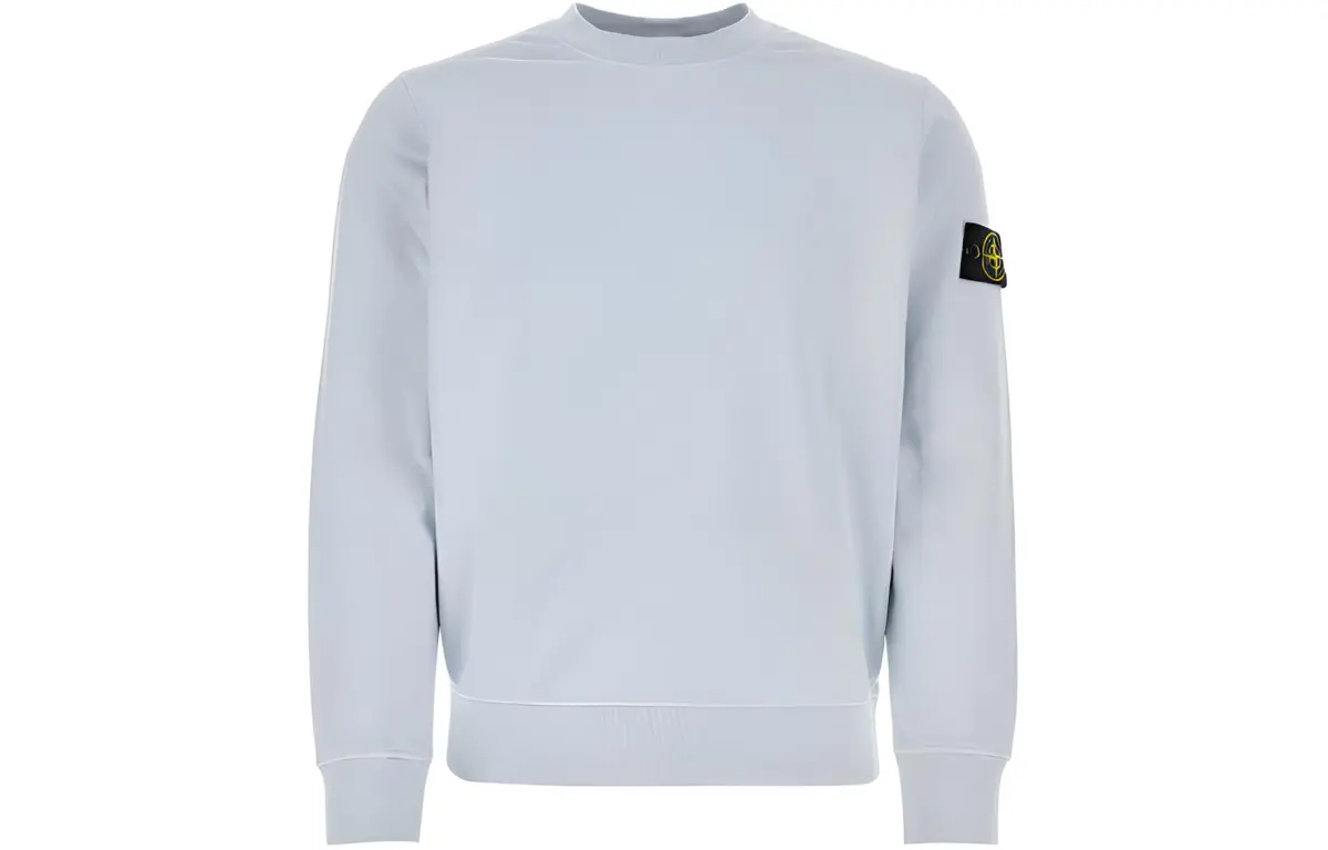 STONE ISLAND Sweatshirt Unisex Ice Frost Blue