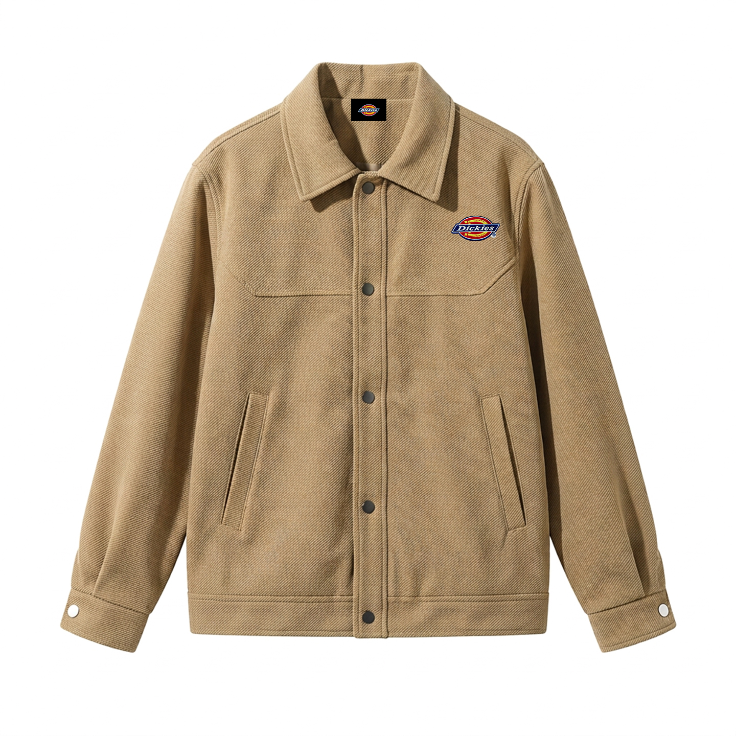 Куртка Dickies Logo (бежевая) — фото 7