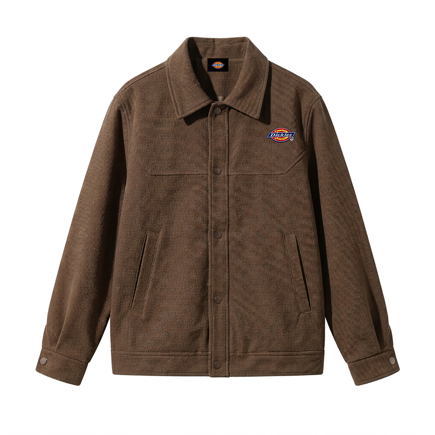 Куртка Dickies Logo (бежевая) — фото 4