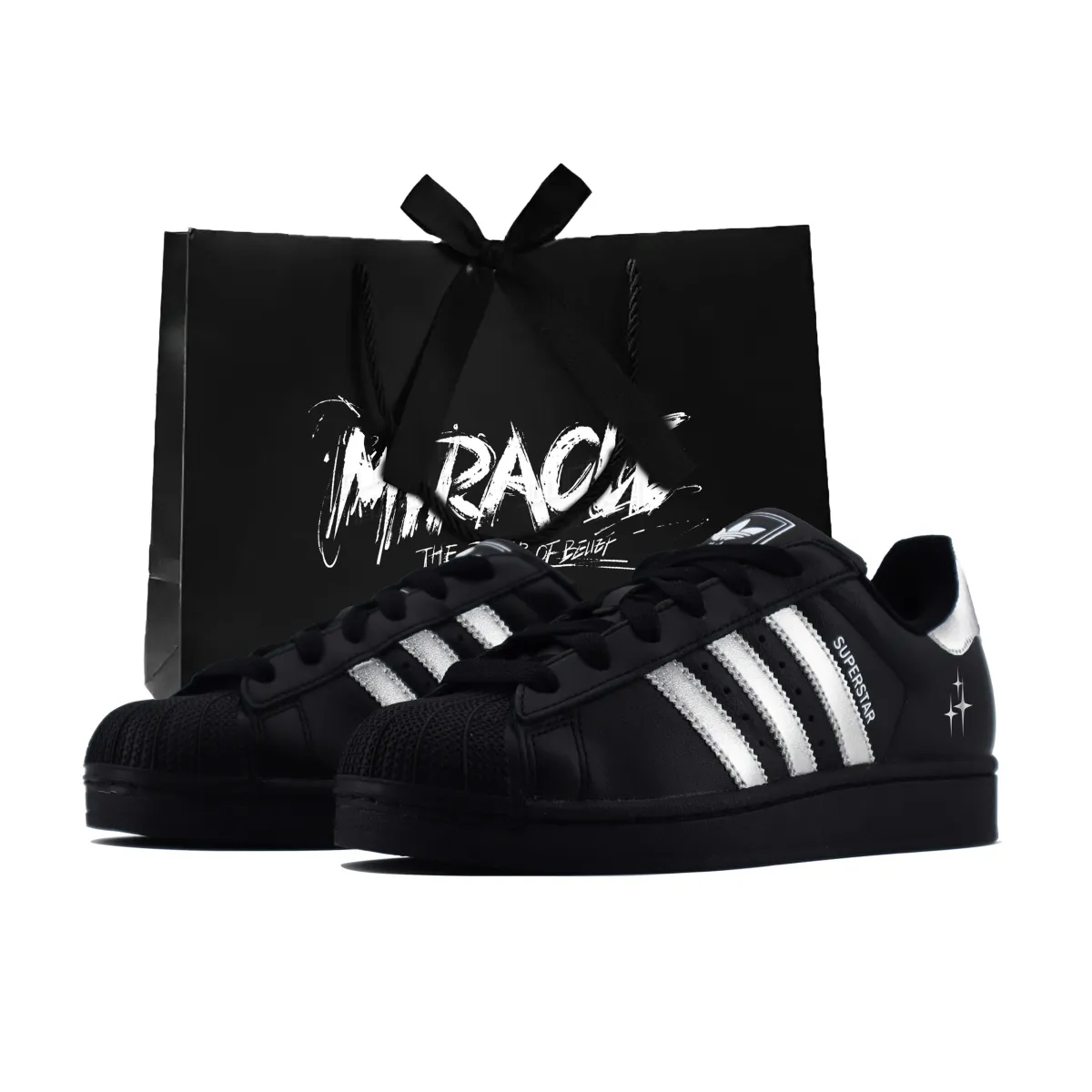 Adidas Originals Superstar 2 Leather Low top Skateboard Shoes Unisex Black