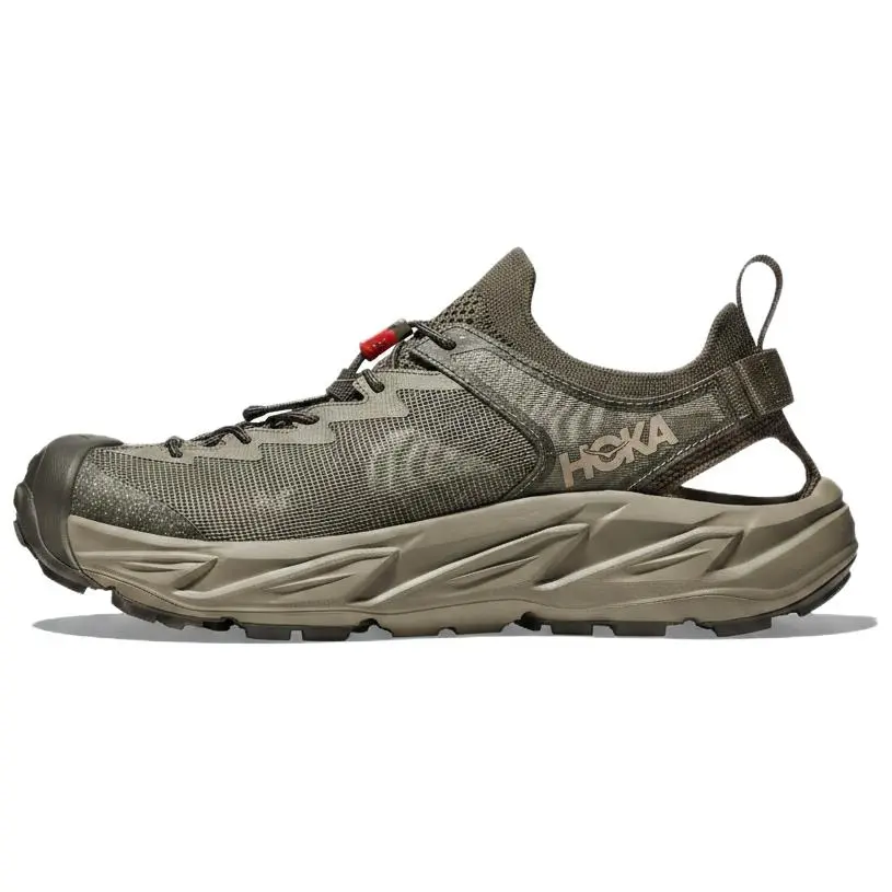 HOKA ONE ONE HOPARA 2 Hopara Cushioning Beach Sandals Men's Brown
