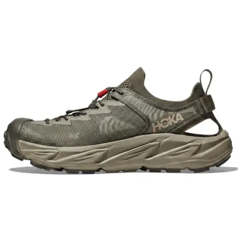 HOKA ONE ONE HOPARA 2 Hopara Cushioning Beach Sandals Men's Brown