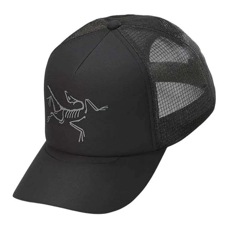Arc'teryx Polyester Baseball Caps Unisex Black