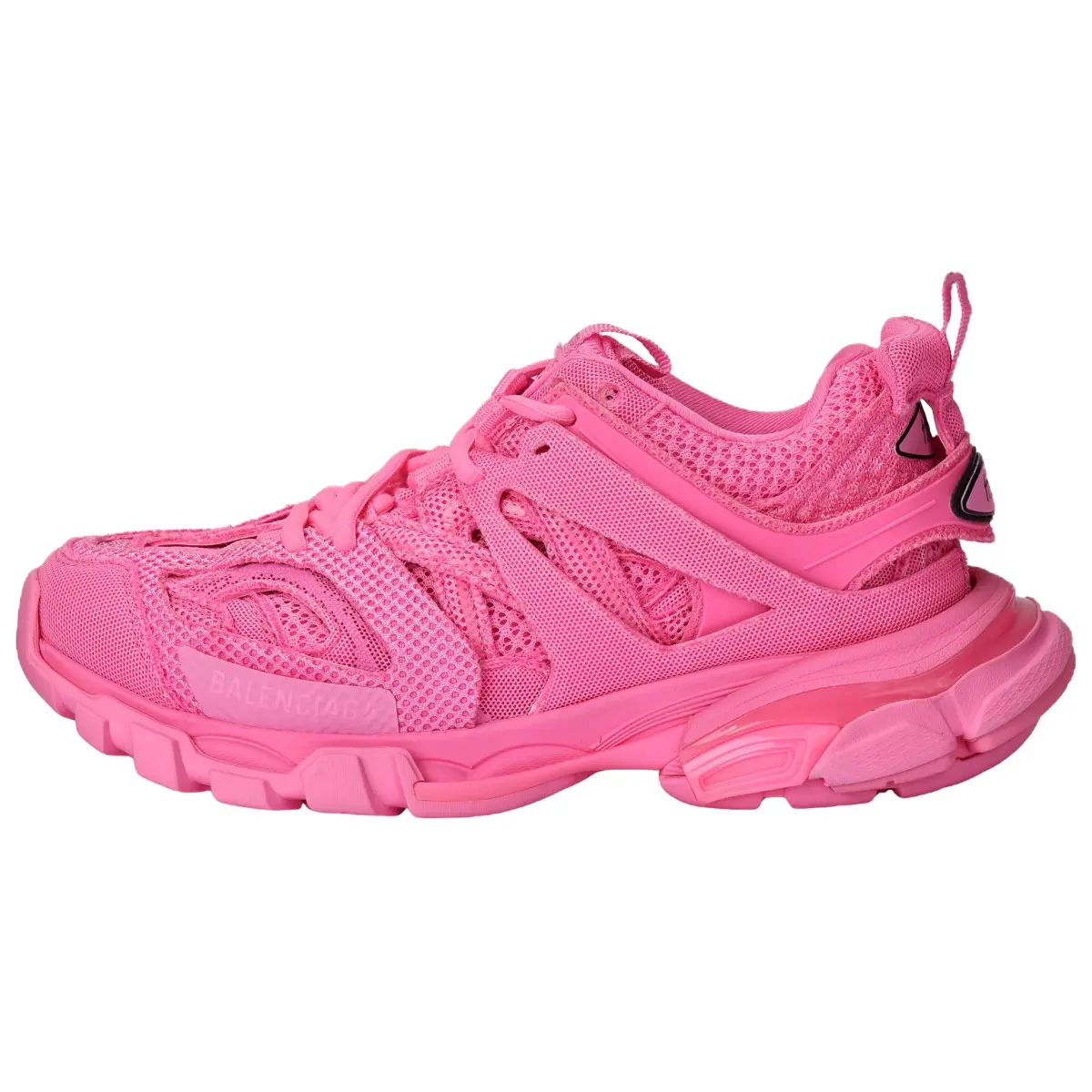 Balenciaga Track Lace Up Low top Chunky Sneakers Women's Pink