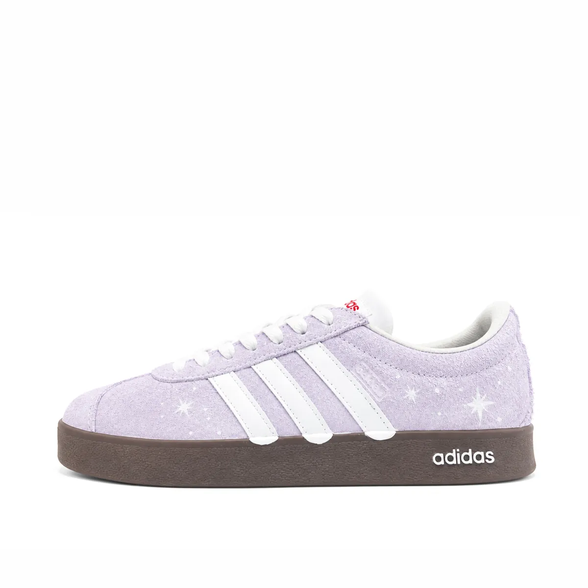 Adidas VL COURT 2.0 Lifestyle Purple Light Lightweight Low top Skateboard Shoes Unisex Purple White