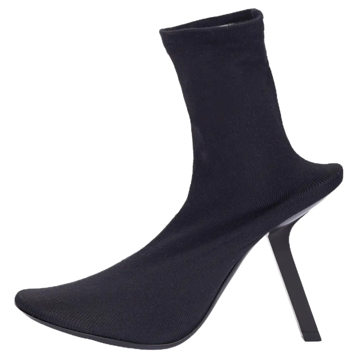Balenciaga Ankle Boots 8cm Women's Black