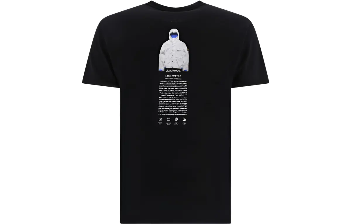 STONE ISLAND T Shirt Men's Black