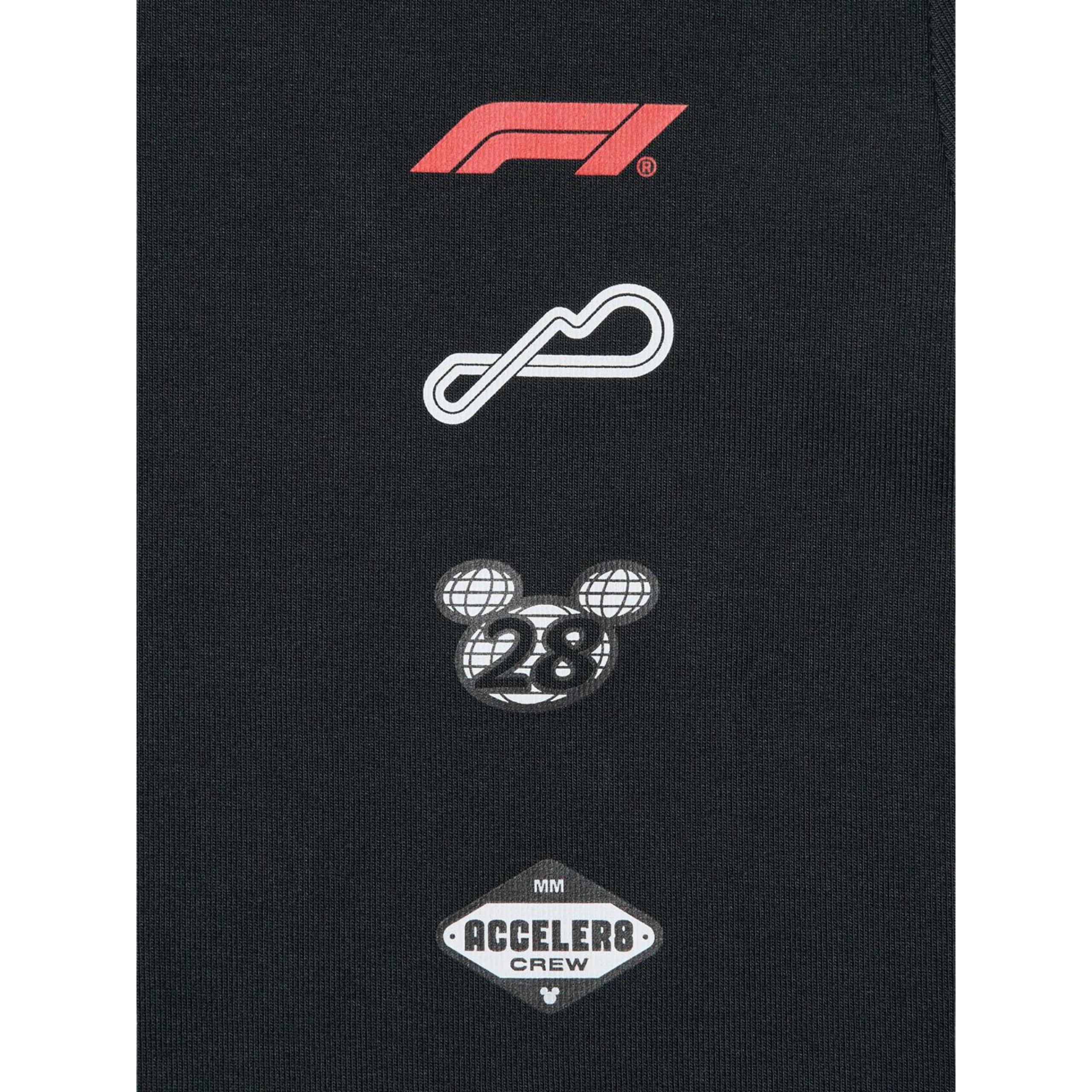 Женская футболка UNIQLO x Formula 1 UT SS26T (белая) — фото 4