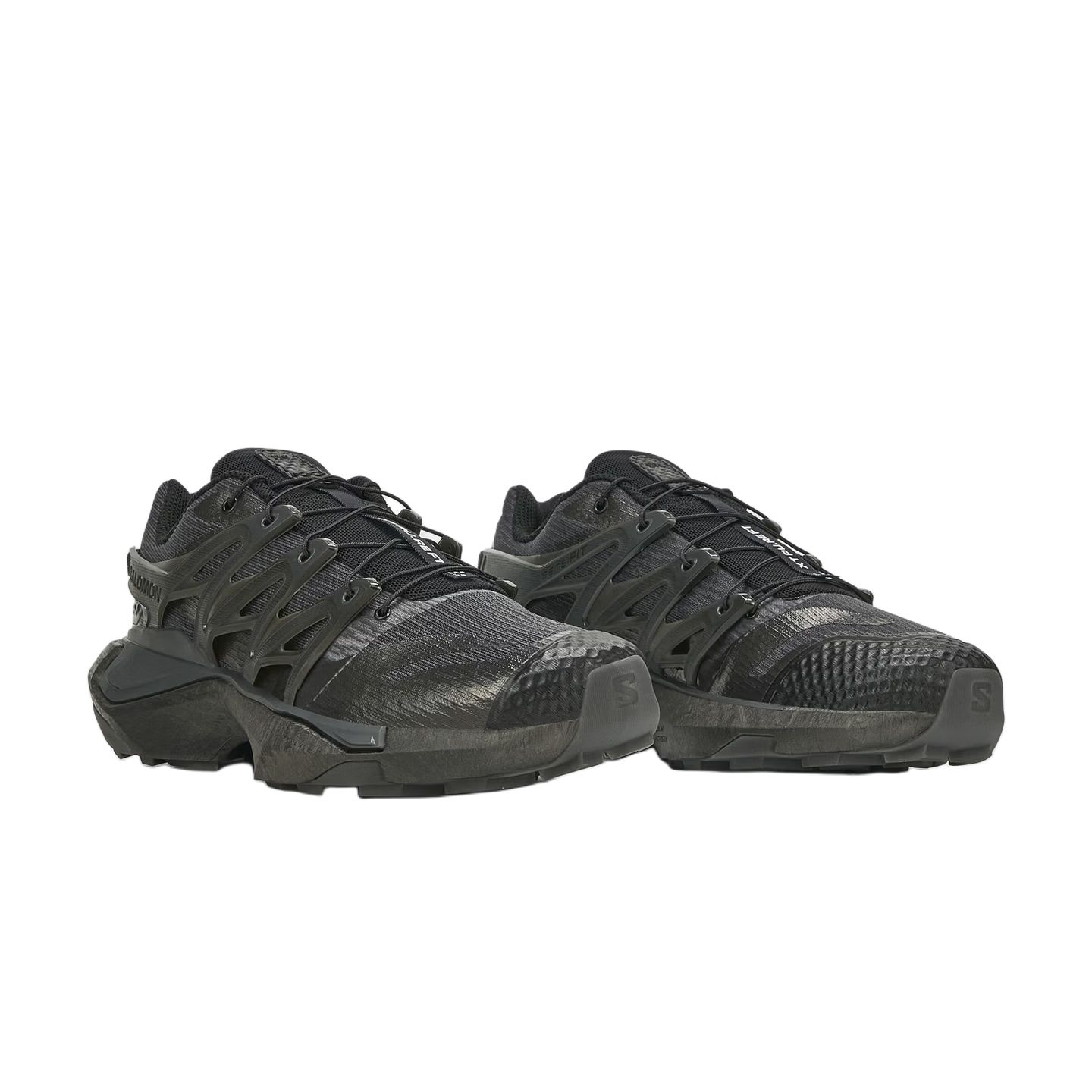 Кроссовки Salomon XT PU.RE FT (черные) — Чёрный — фото 4