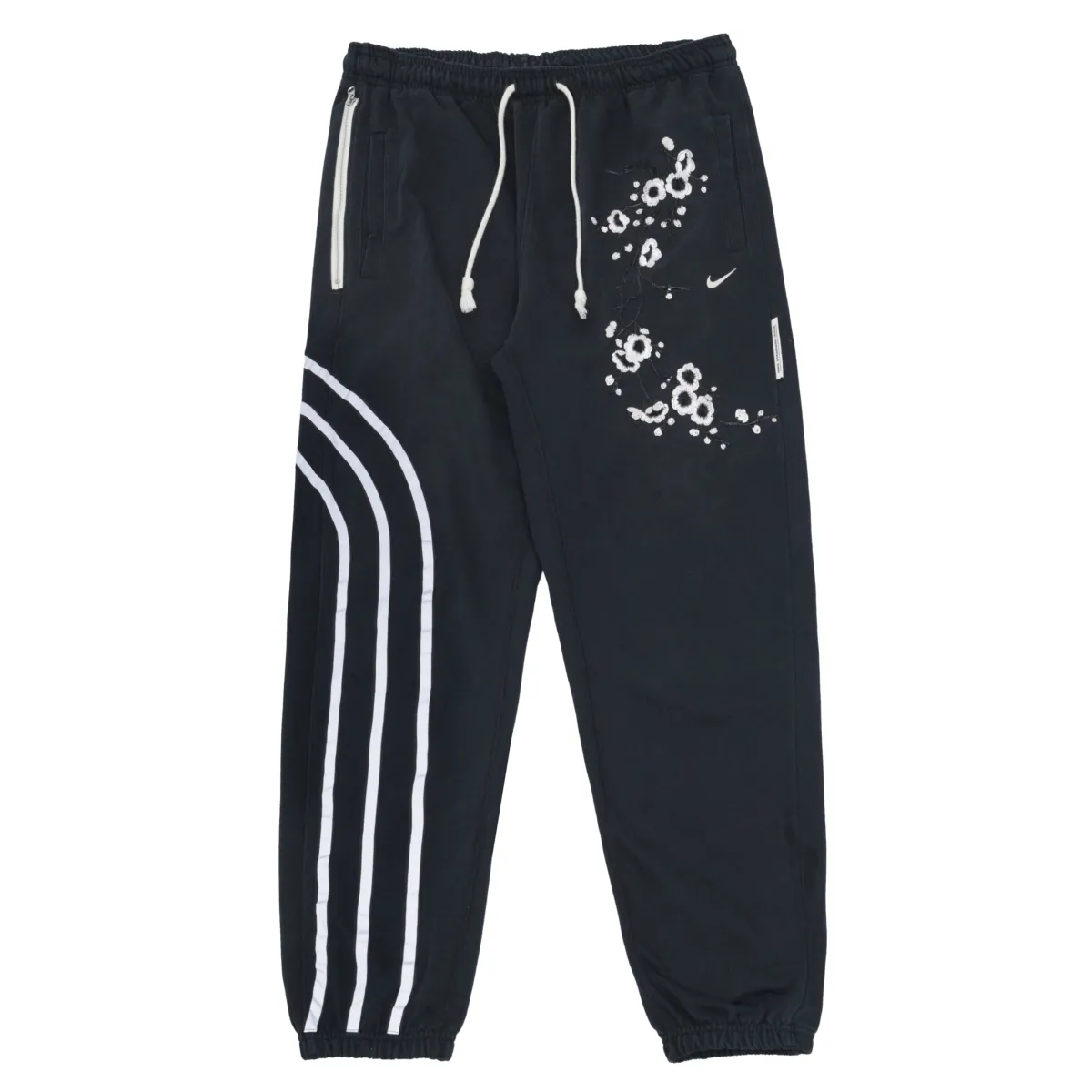Nike Casual Pants Unisex Black Moderate Cuffed Pants